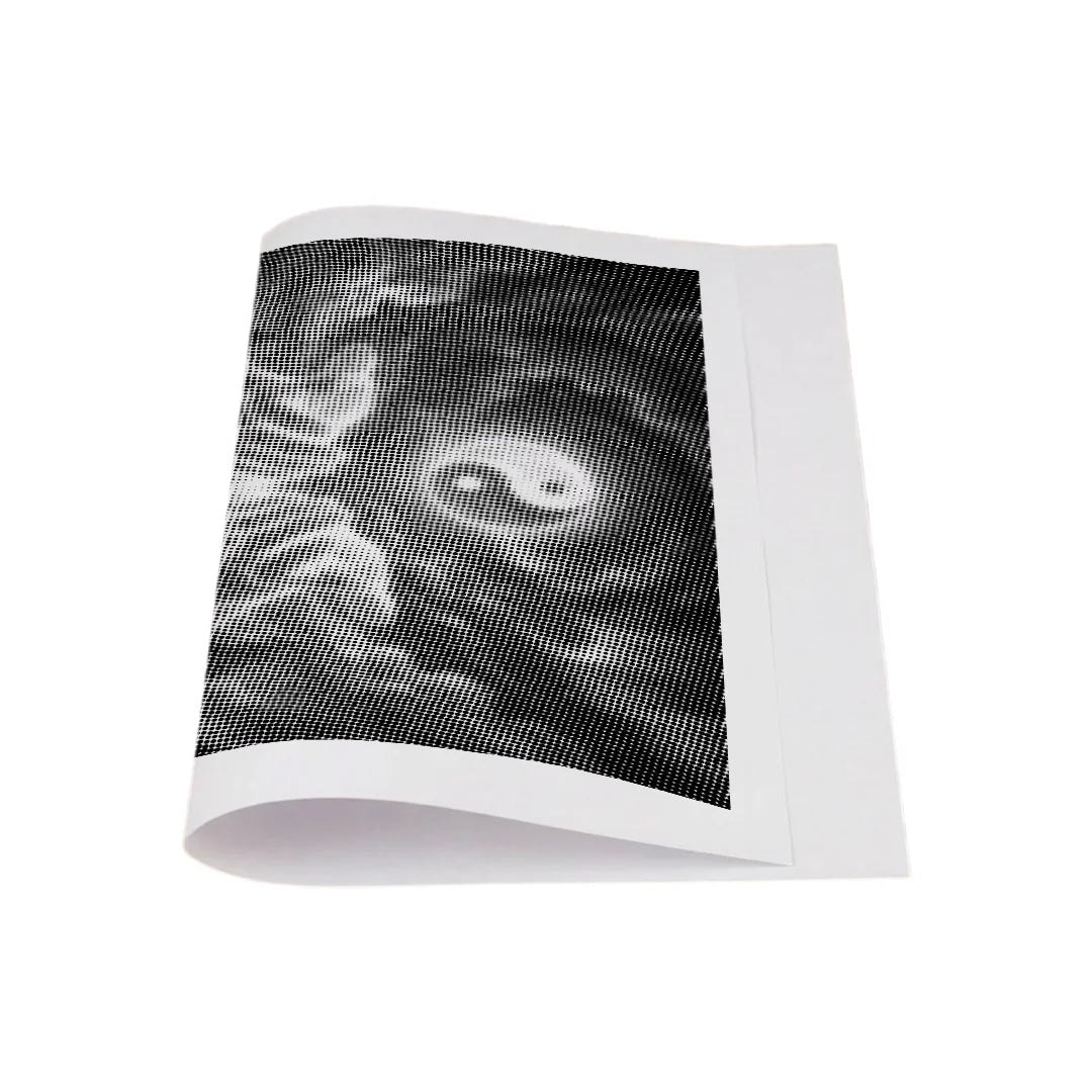 Ying Yang vattenfall prickmålning