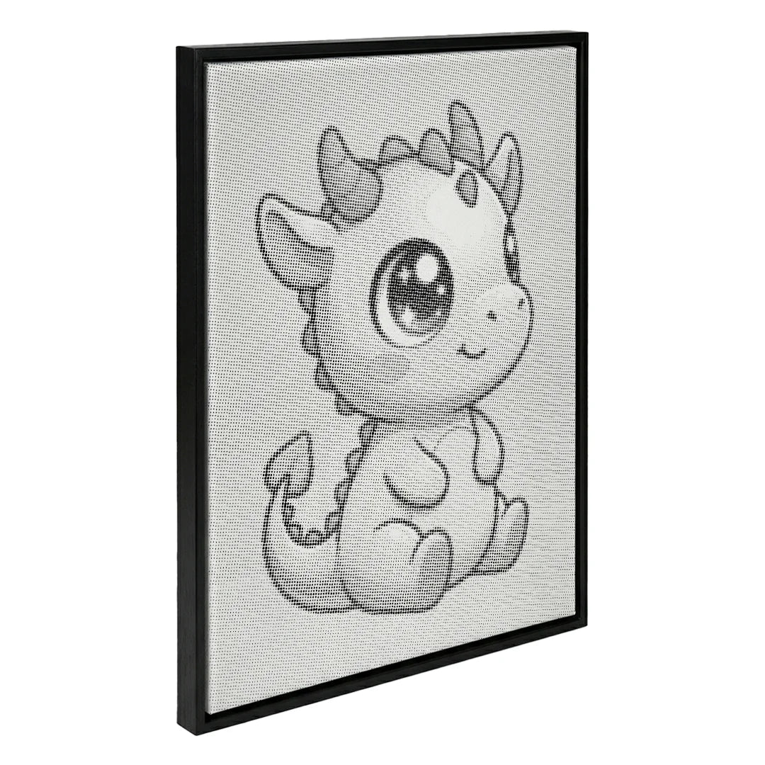 Baby Dragon Dot Målning