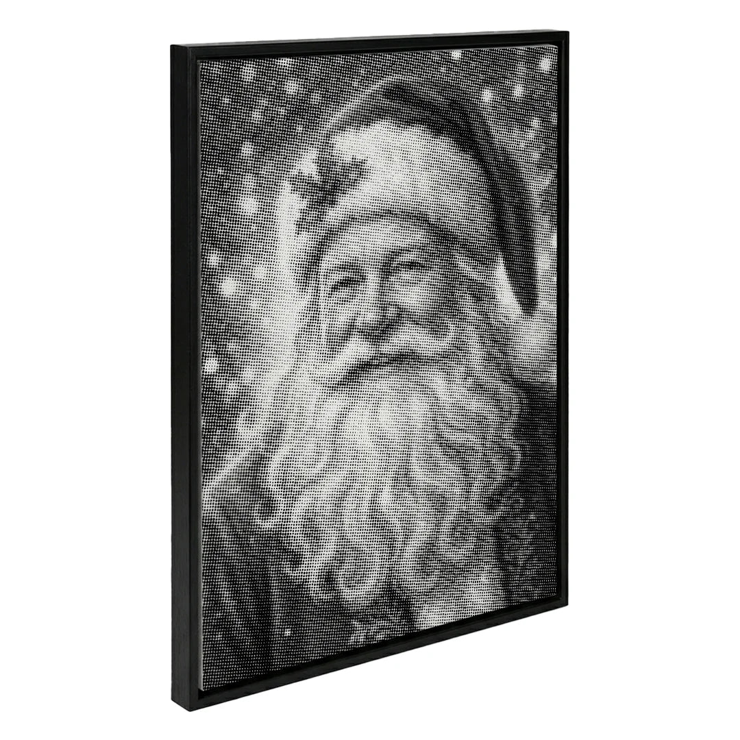 Tomte 4 prick målning