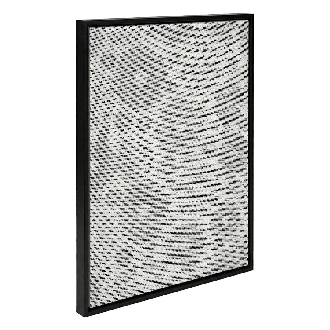 Minimalistisk Blommor Dot Målning