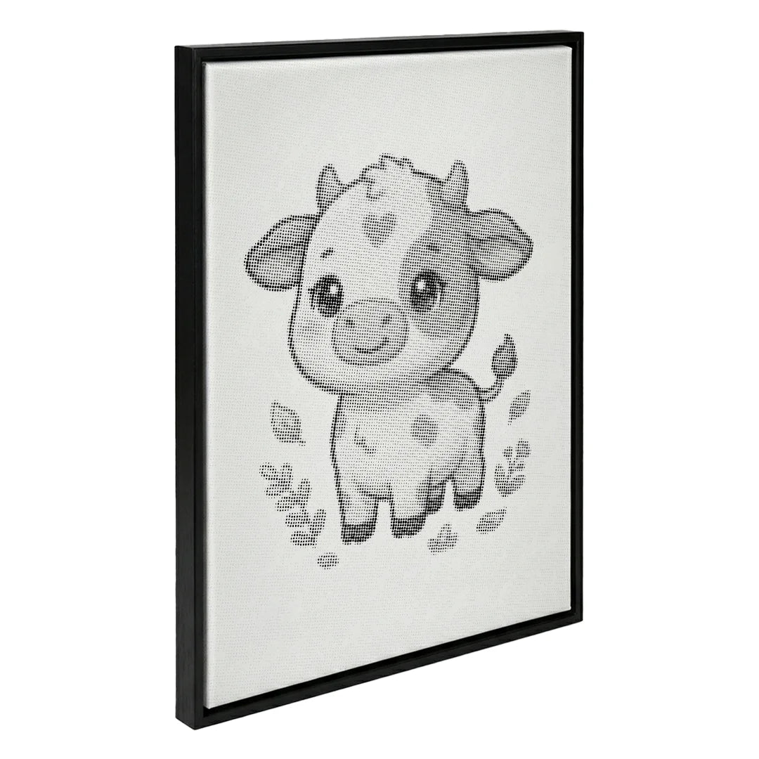 Cow Dot Målning