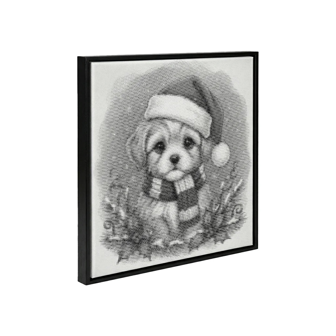 Julvalp 2 prickmålning