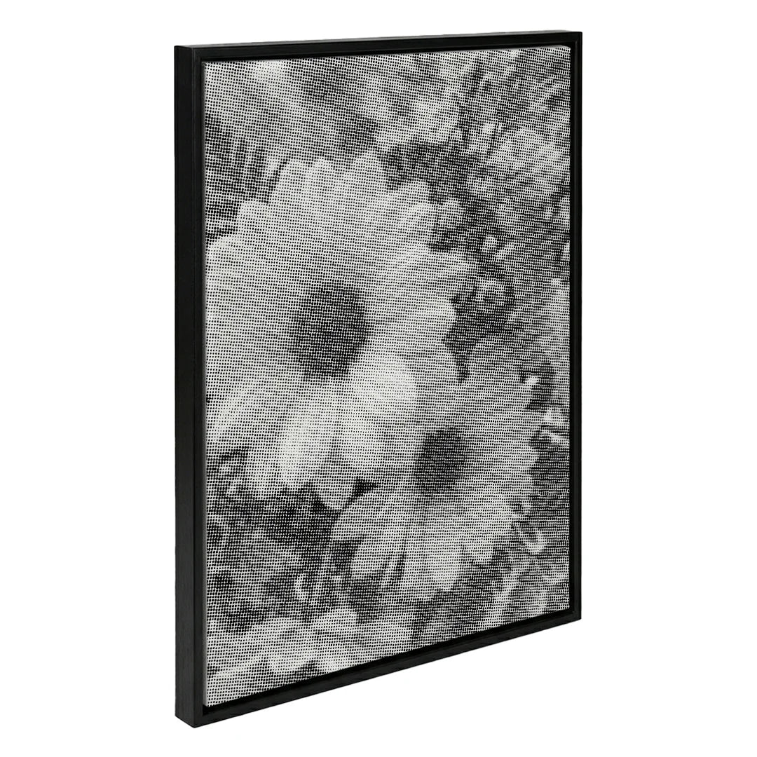 Blommor Dot Målning