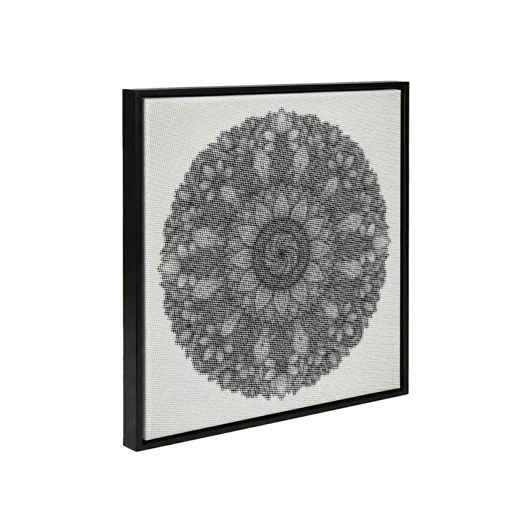 Mandala med blommor Dot målning