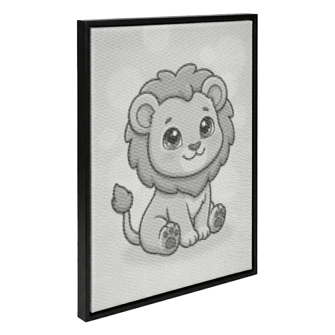 Lion Prick målning