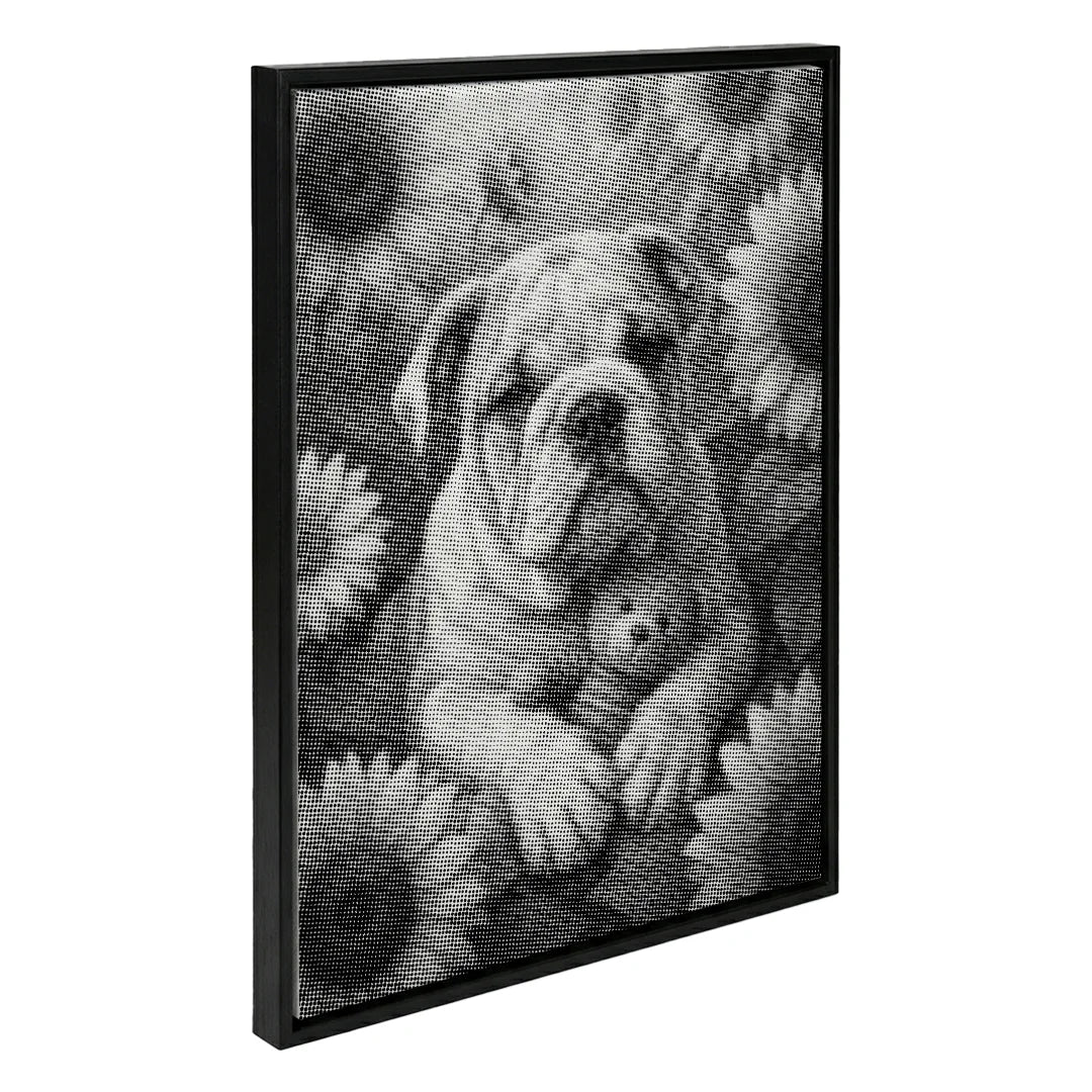 Bulldog Dot Målning