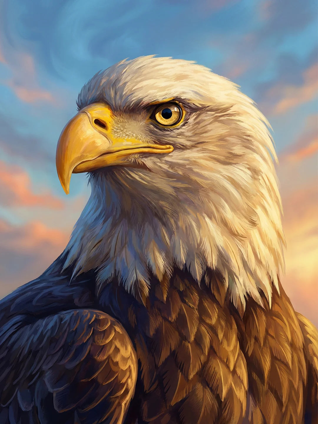 Eagle Dot Målning