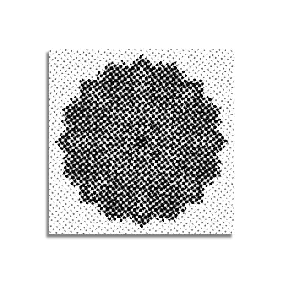Mandala 7 Dot Målning