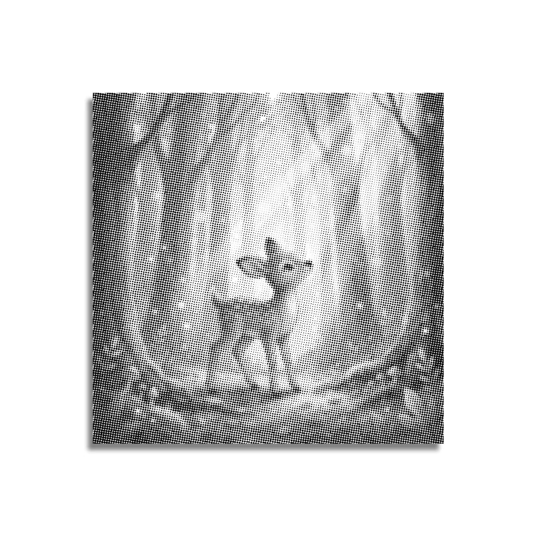 Rådjur i skogen Prickmålning