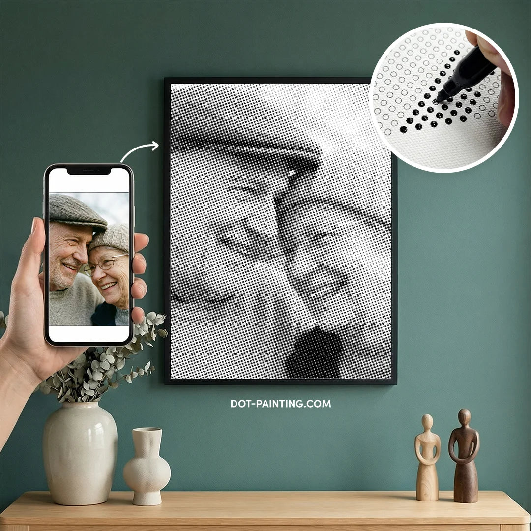 Egen prickmålning | Ladda upp din egen bild