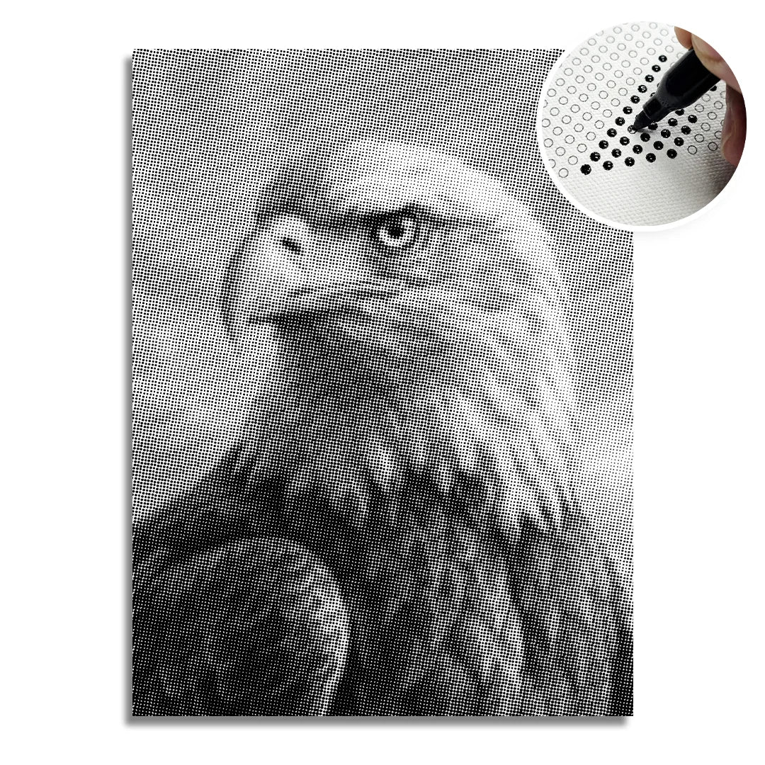 Eagle Dot Målning