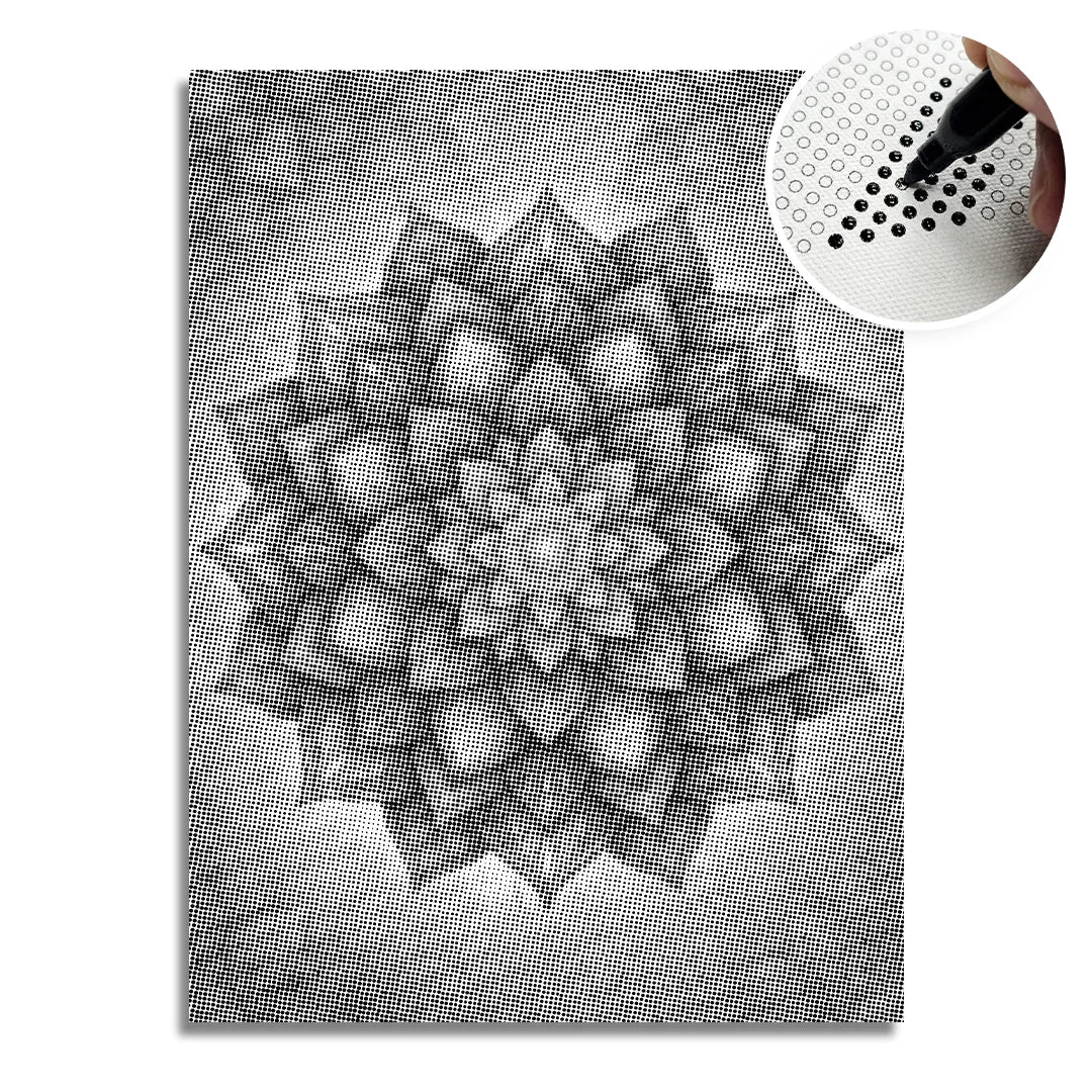 Mandala Dot Målning