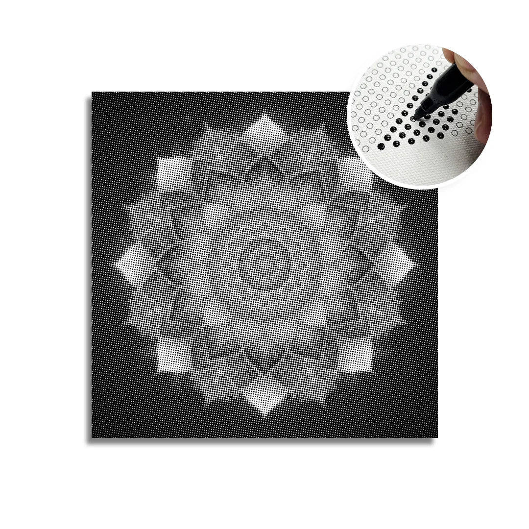 Mandala 14 Dot Målning