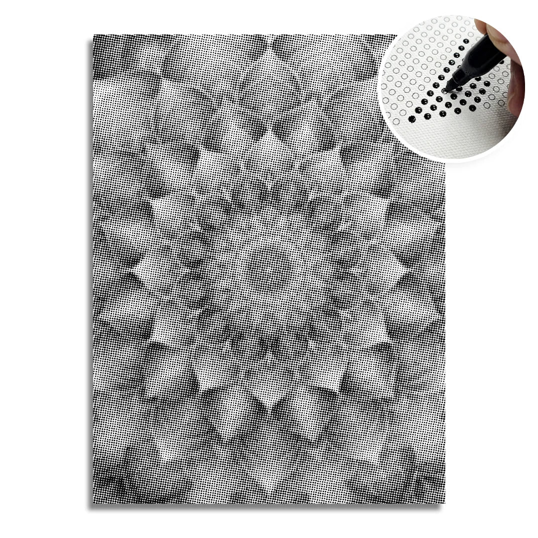 Mandala 4 Dot Målning