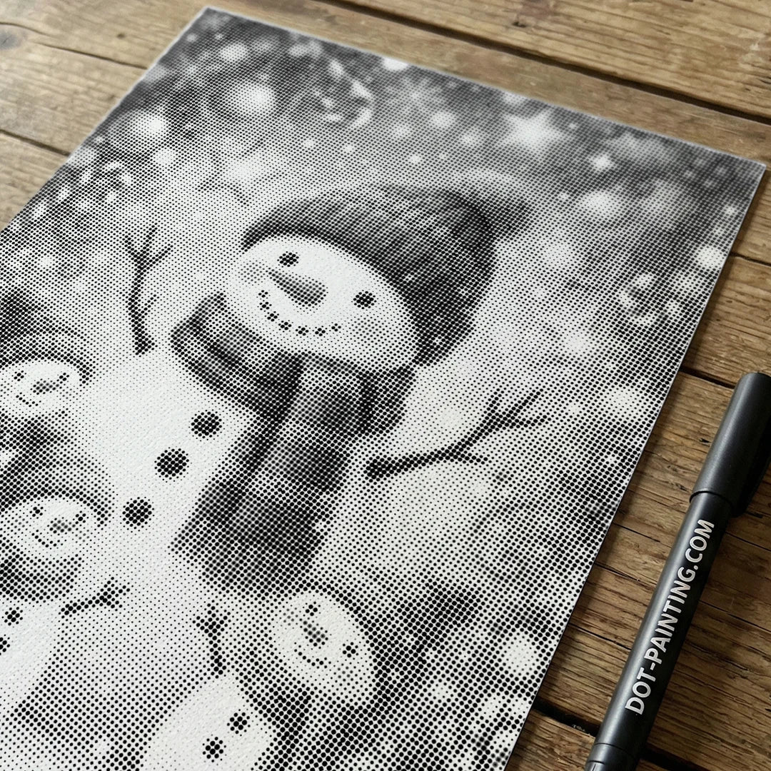 Snow Friends prickmalning