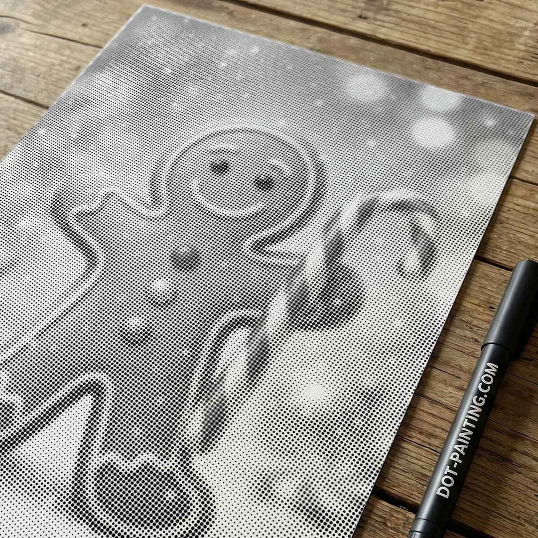 Pepparkaksprickmålning