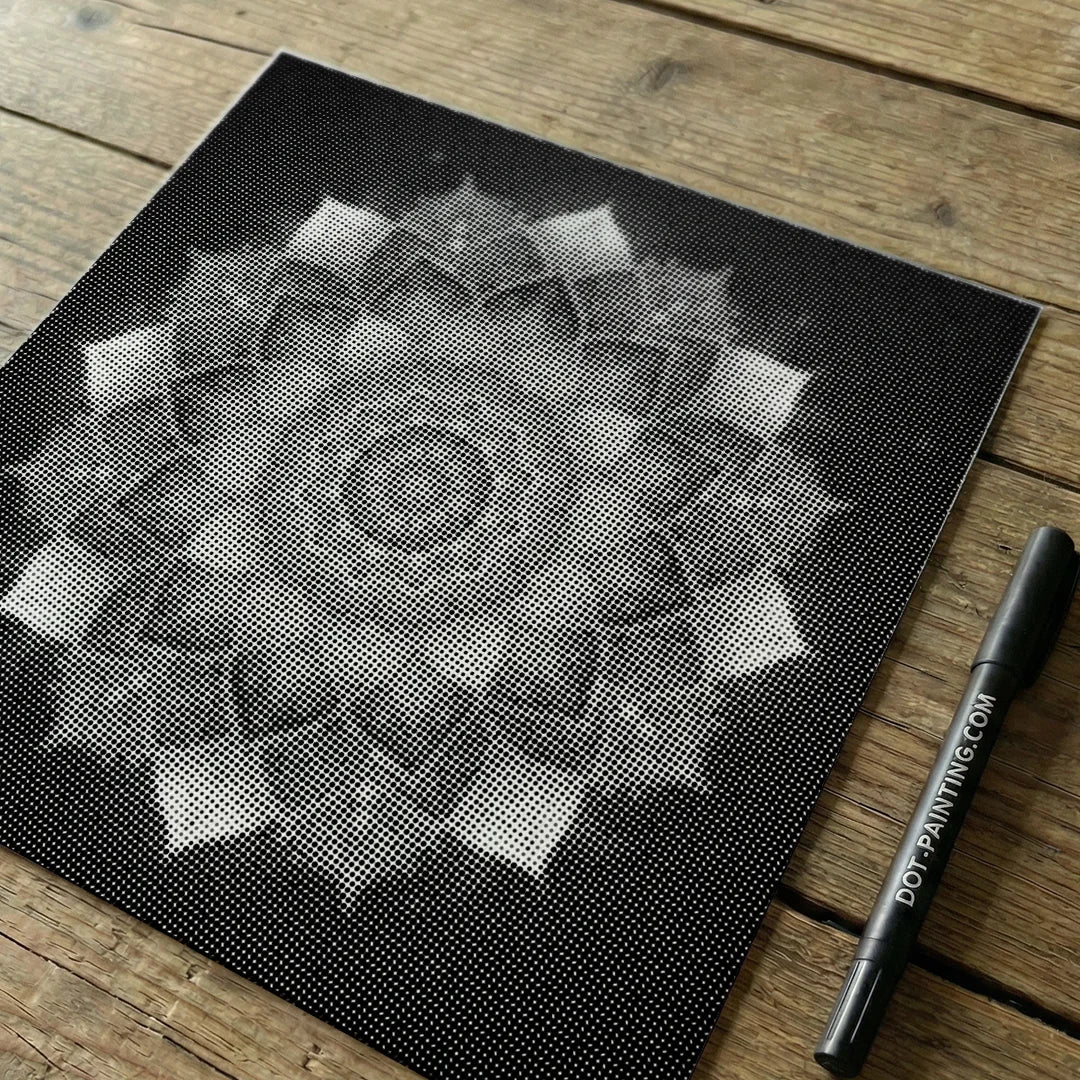 Mandala 14 Dot Målning