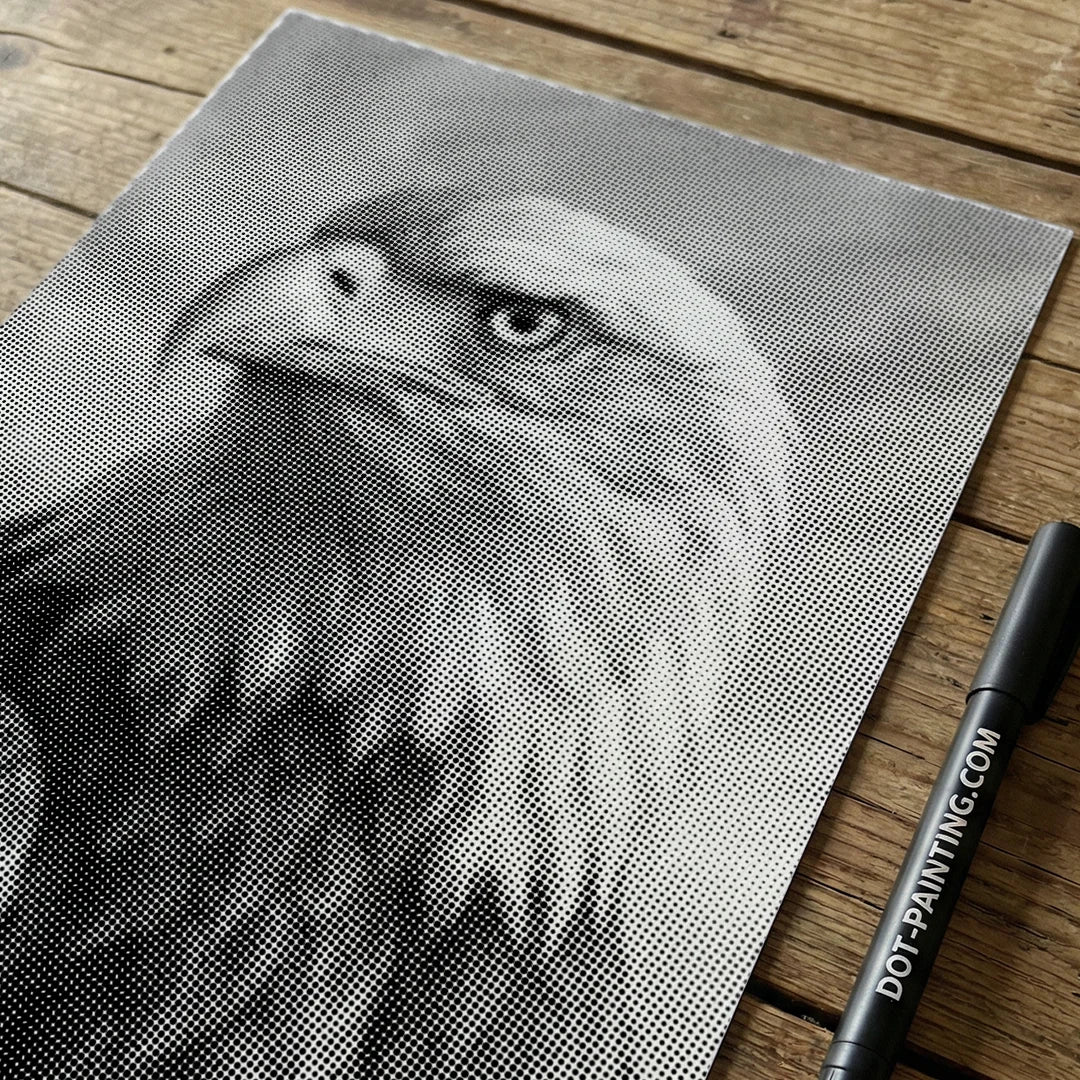 Eagle Dot Målning