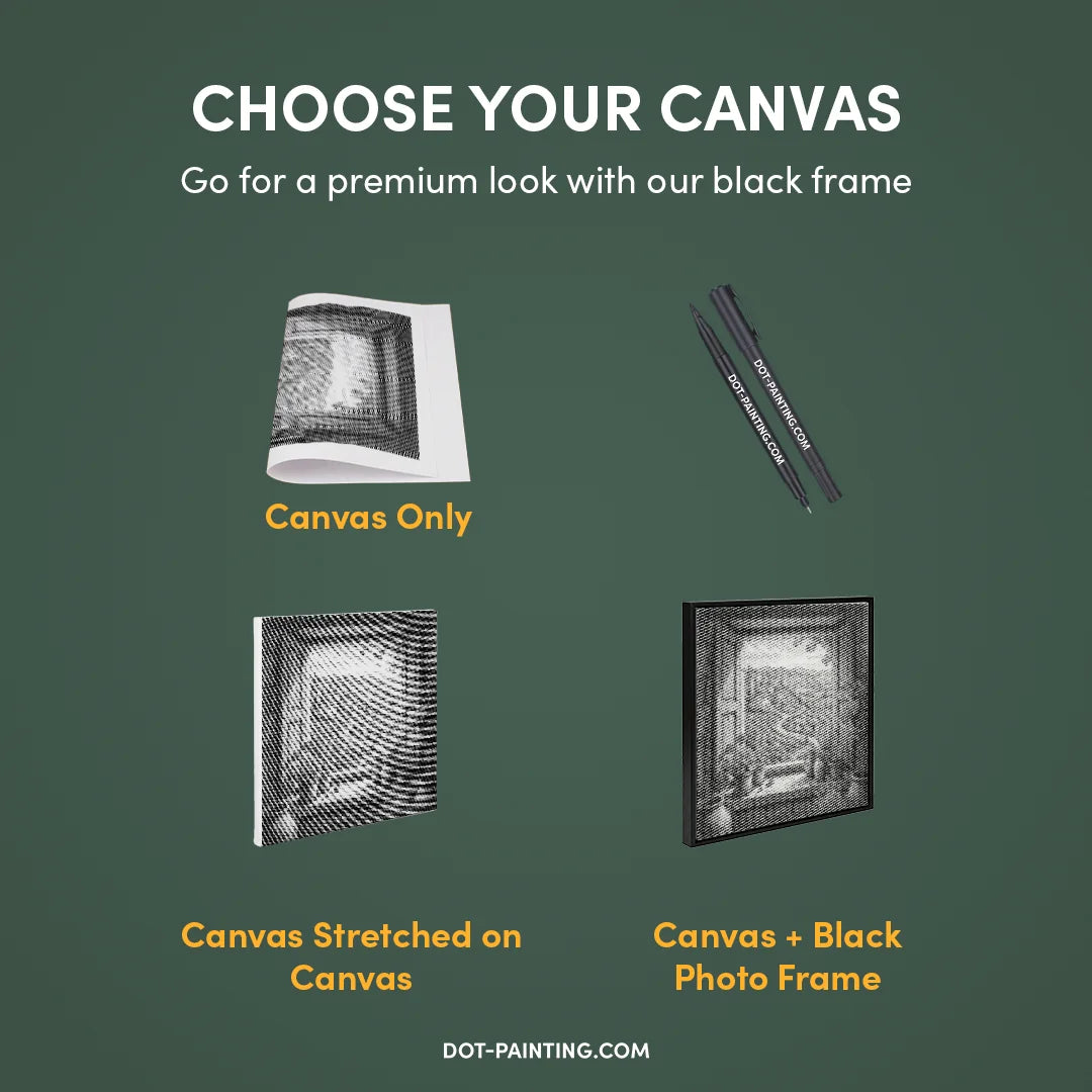 Visa genom luckor Punktmålning