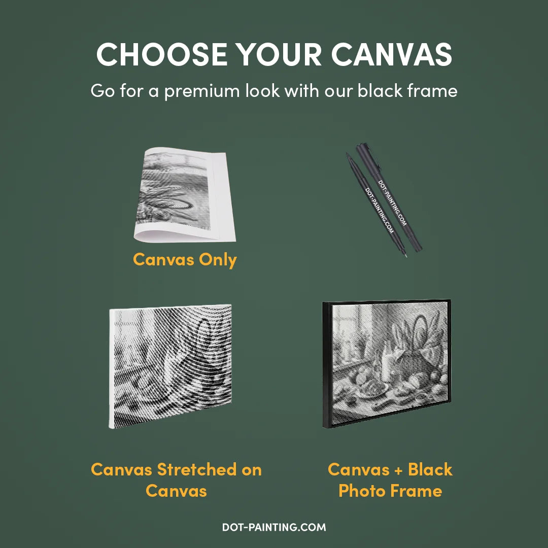 Brödkorg Dot Målning