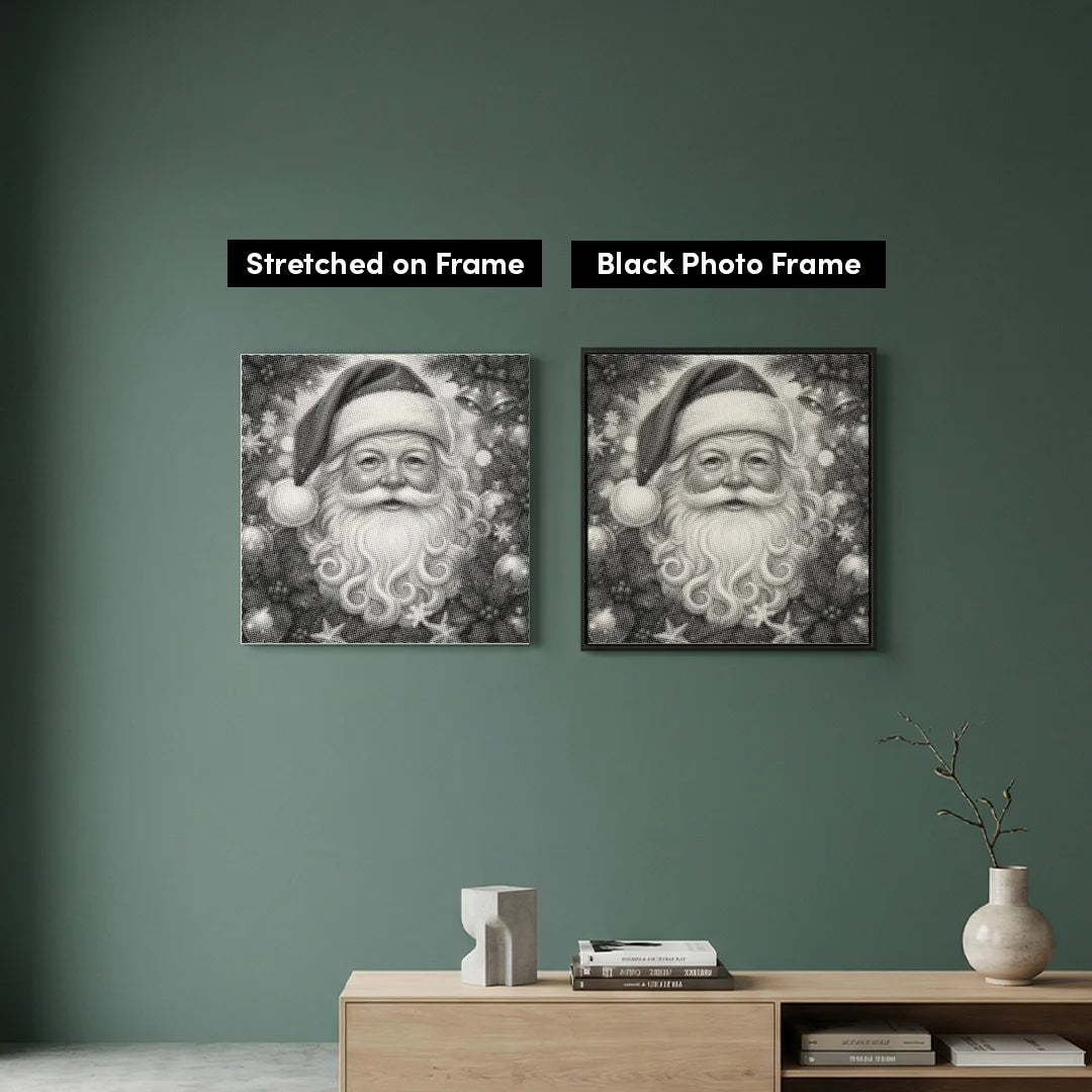 Tomte 3 prick målning