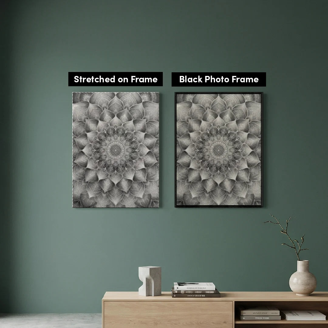 Mandala 4 Dot Målning