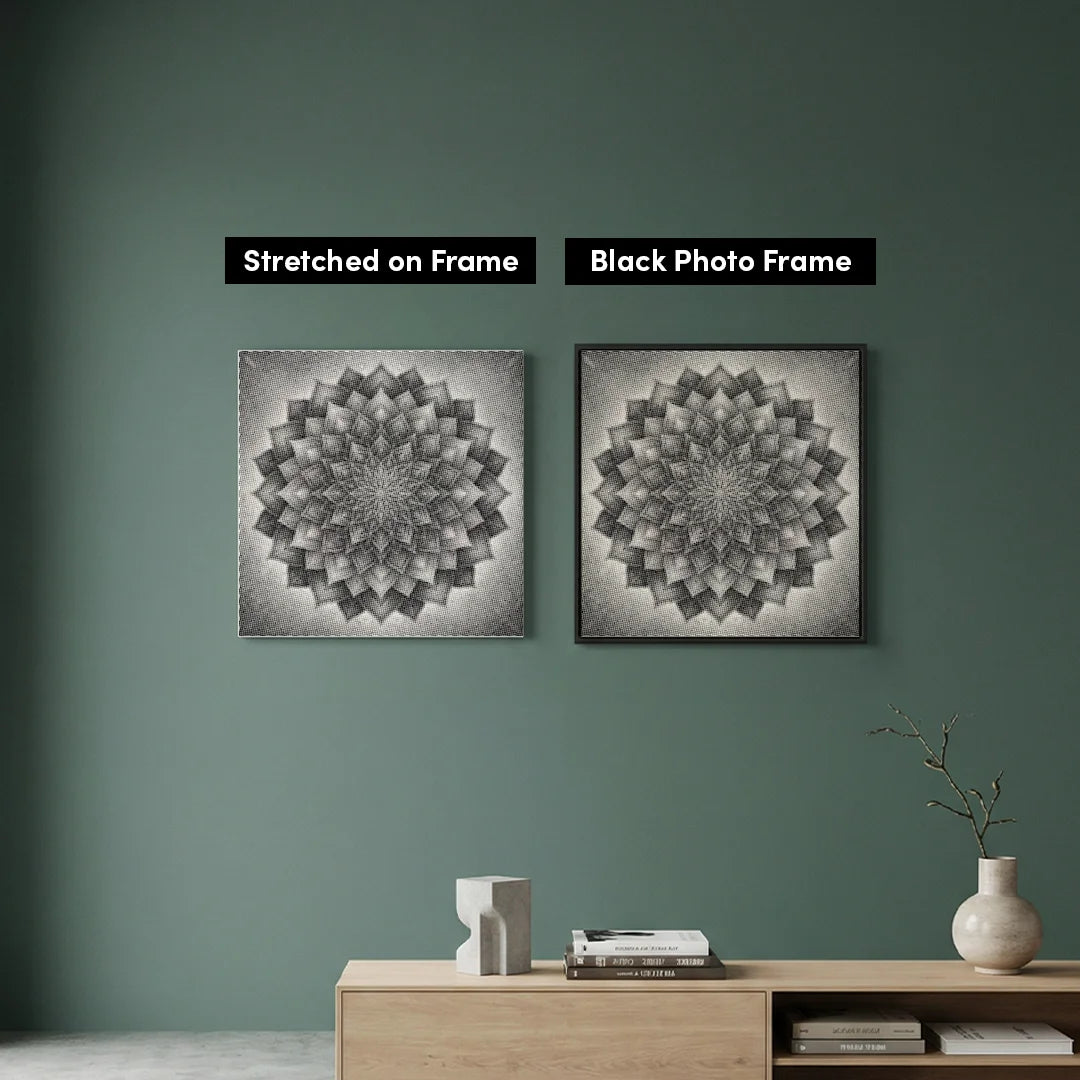 Mandala 5-punktsmålning