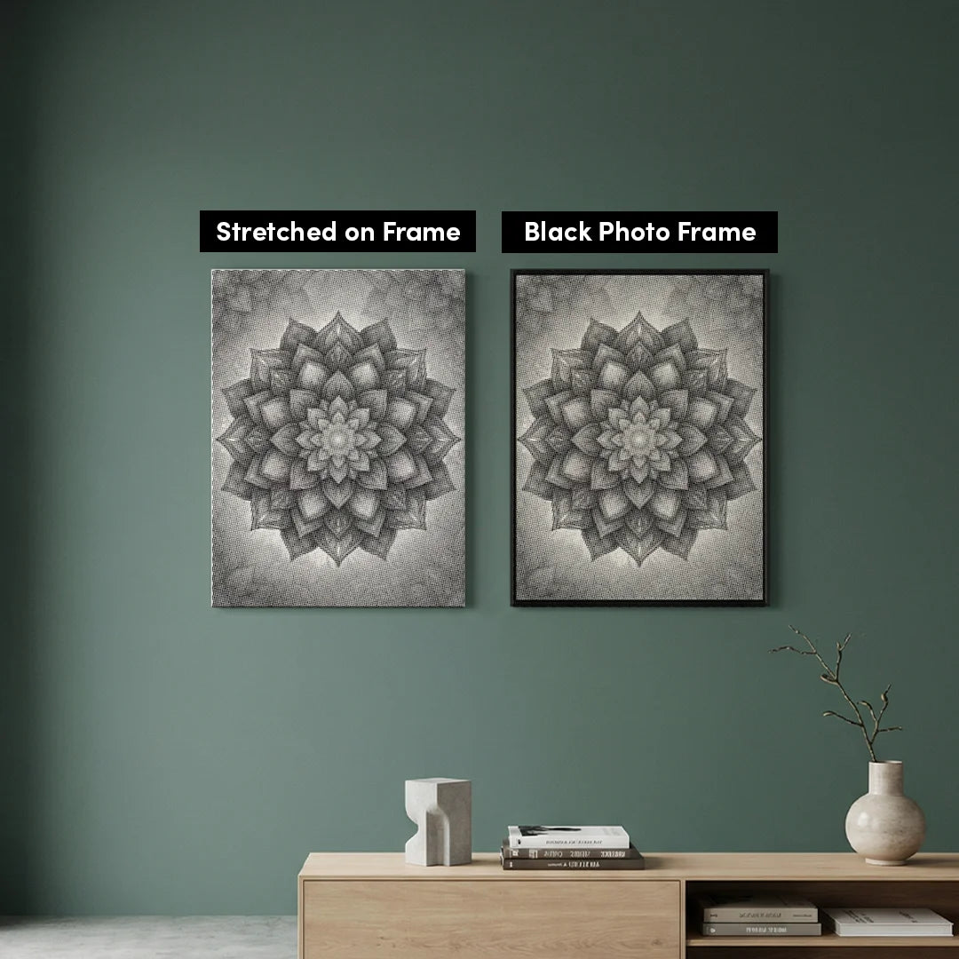 Mandala Dot Målning