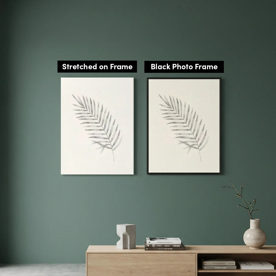 Palm Leaf Dot Målning