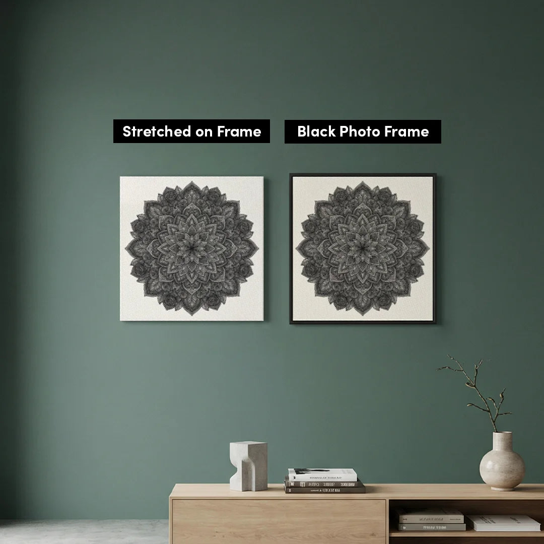 Mandala 7 Dot Målning