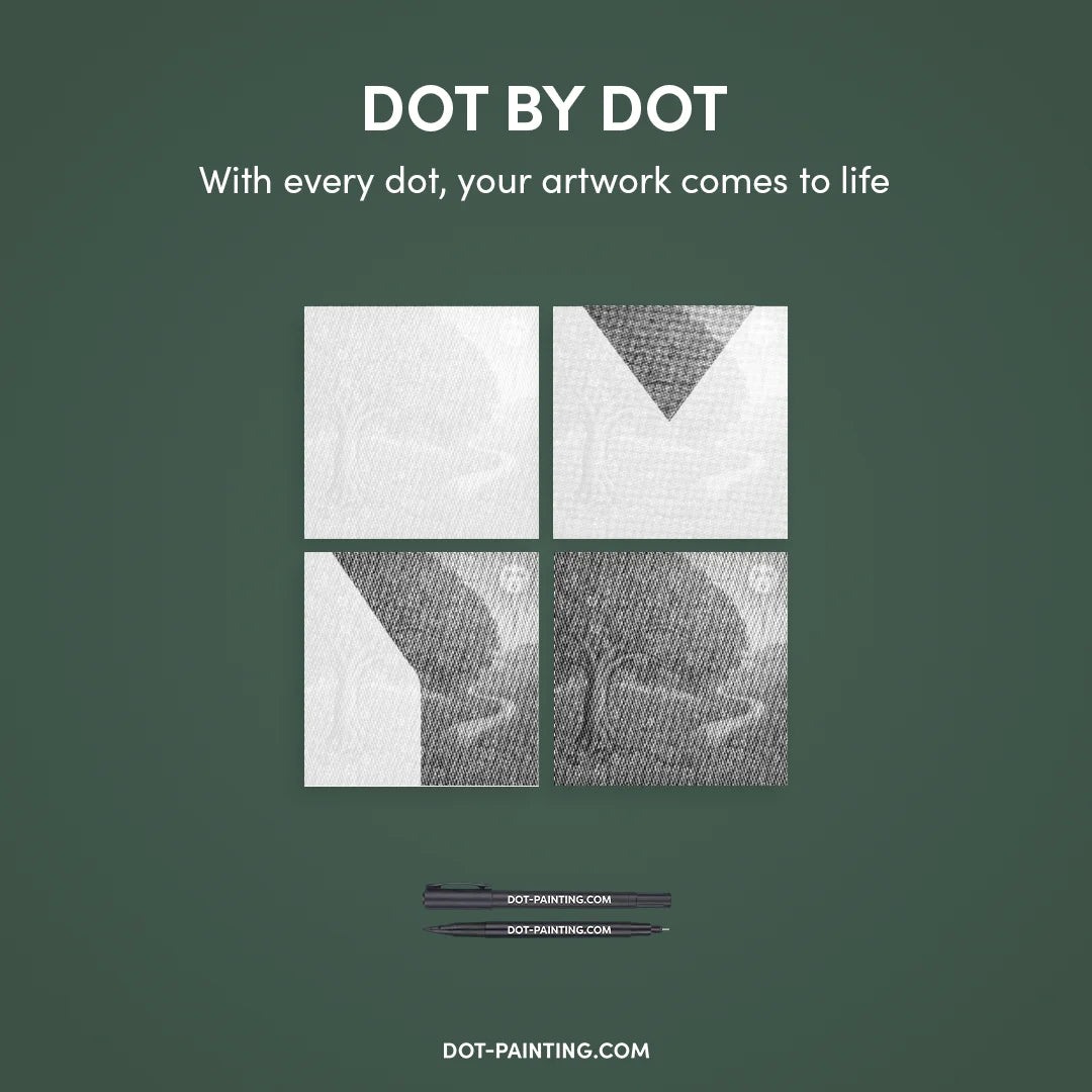 Tropisk kattprickmålning