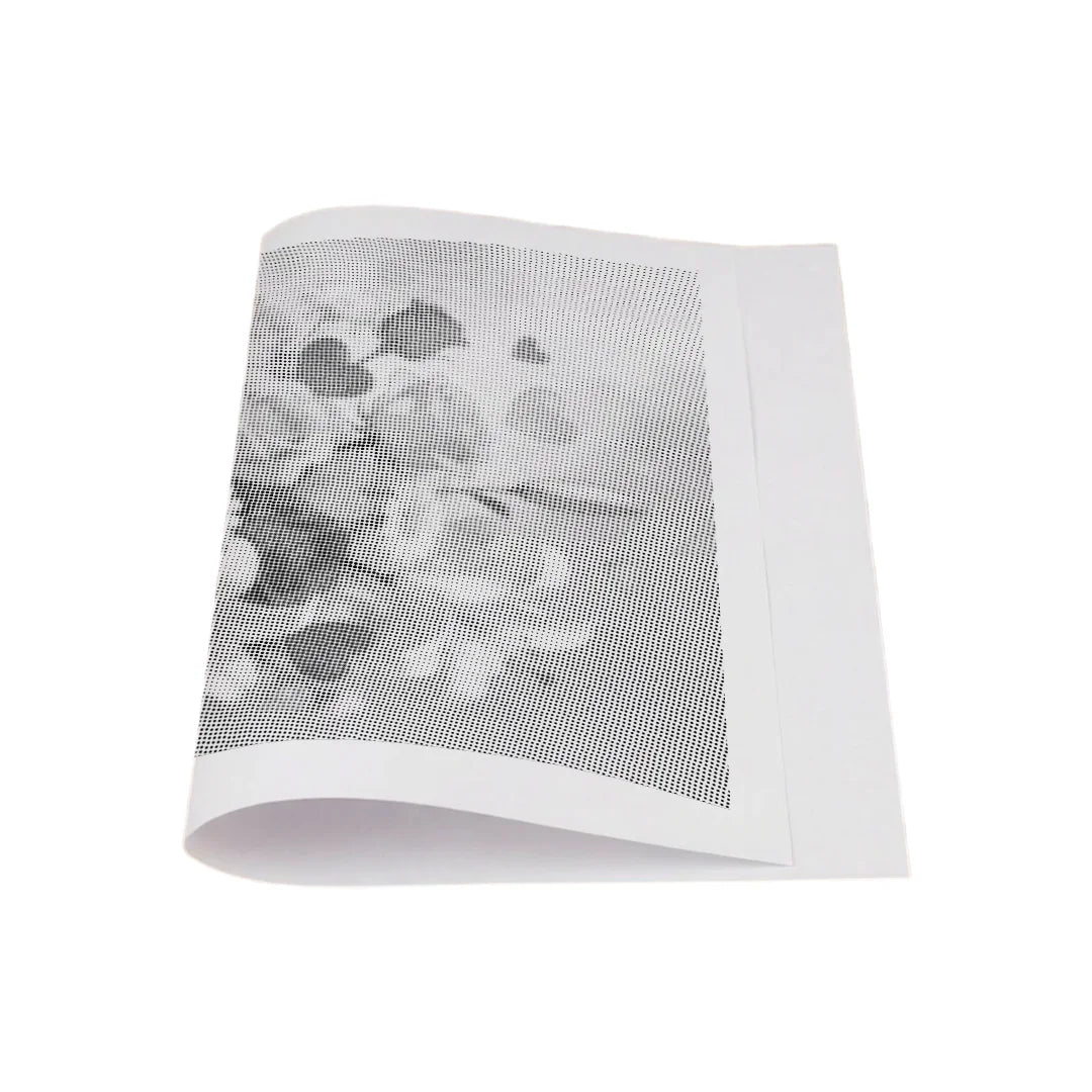 Hjärtan och blommor prickmålning