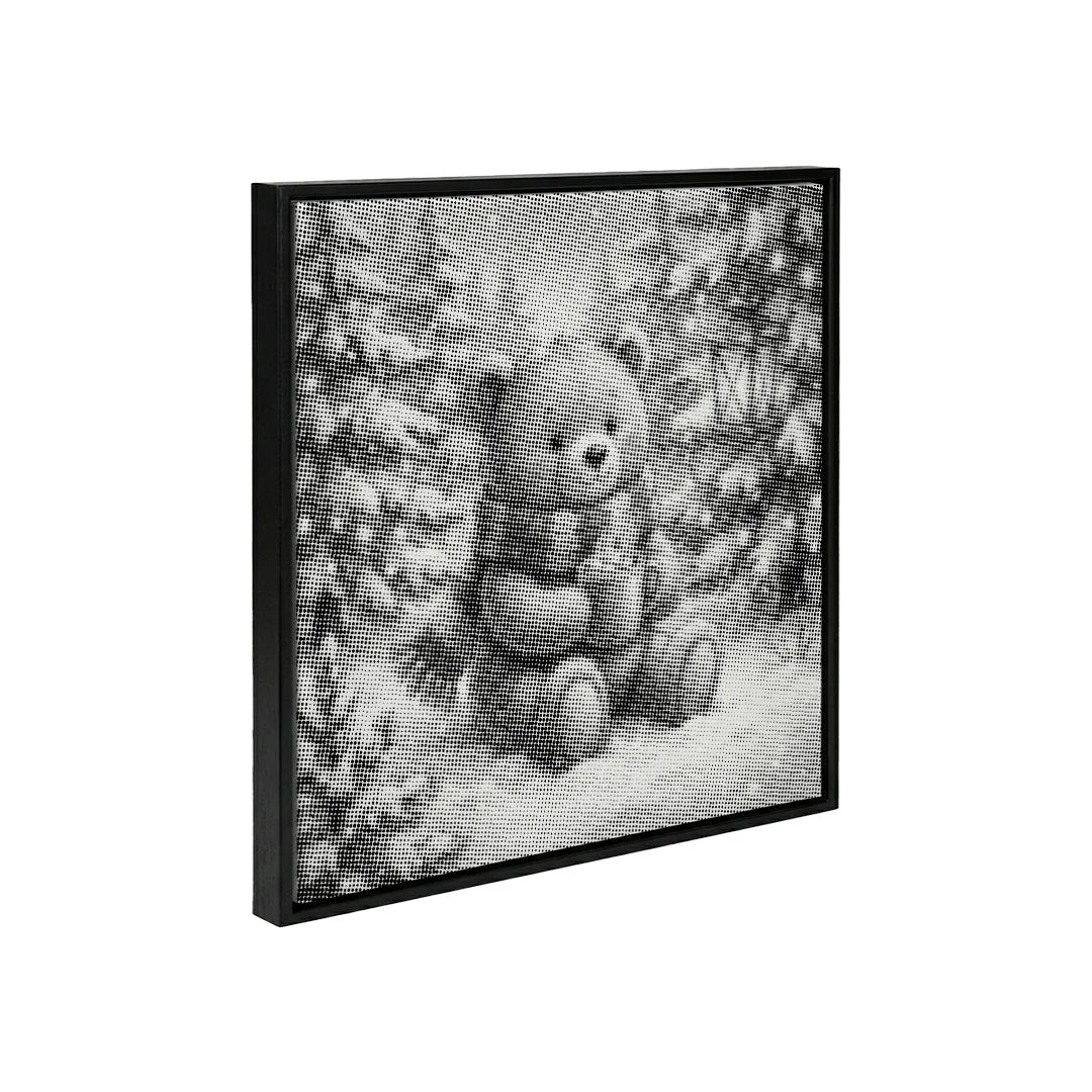 Vinter Björn Prick Målning