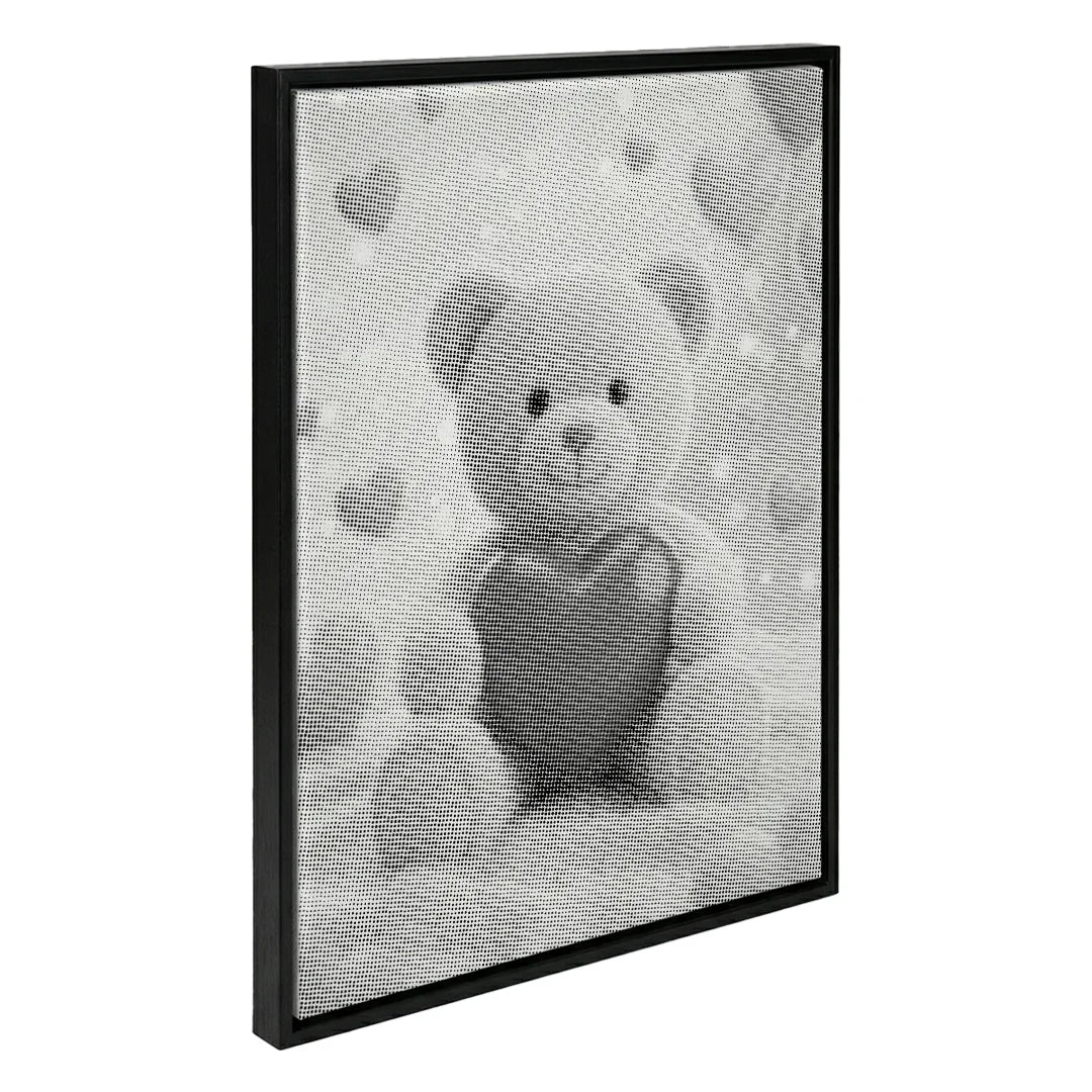 Teddy Bear Dot Målning