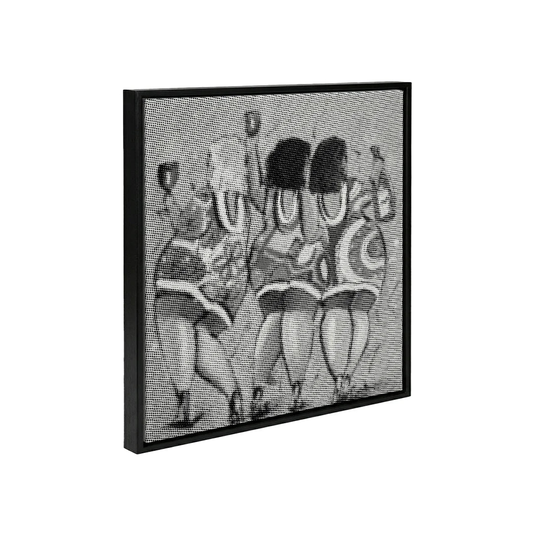 Glada damer vinner Dot Painting