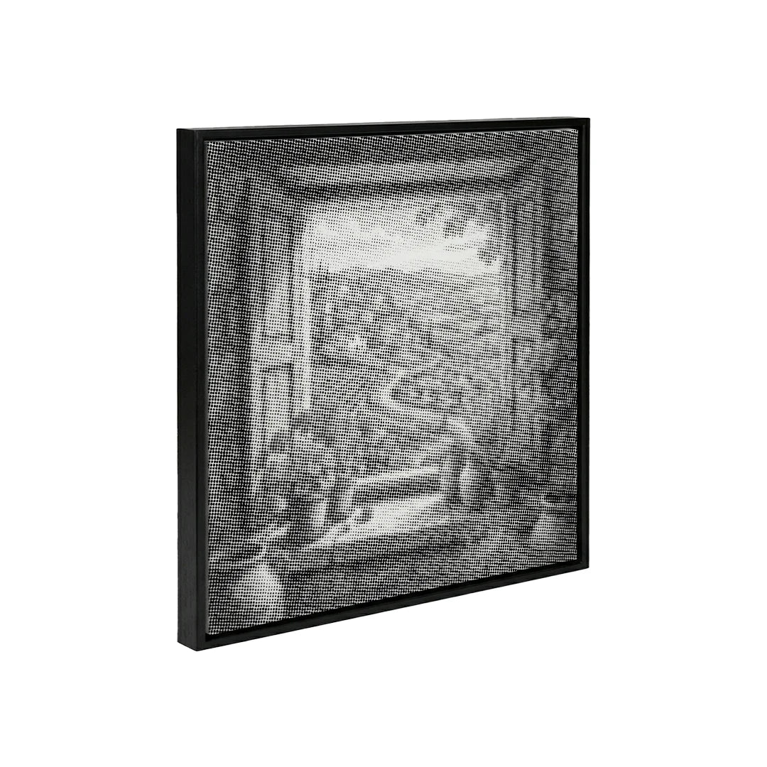 Visa genom luckor Punktmålning