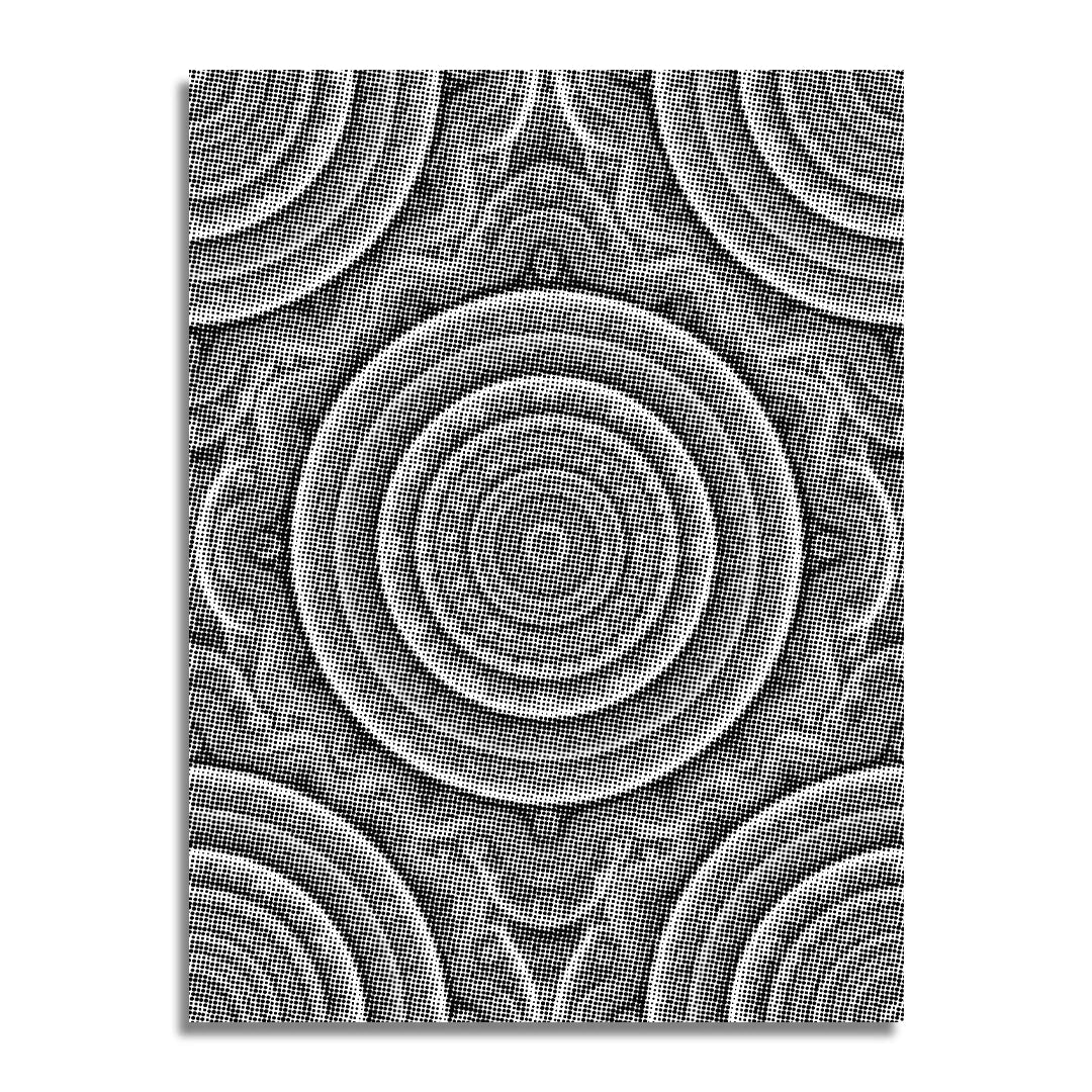 Punktmönster 2 prickmalning