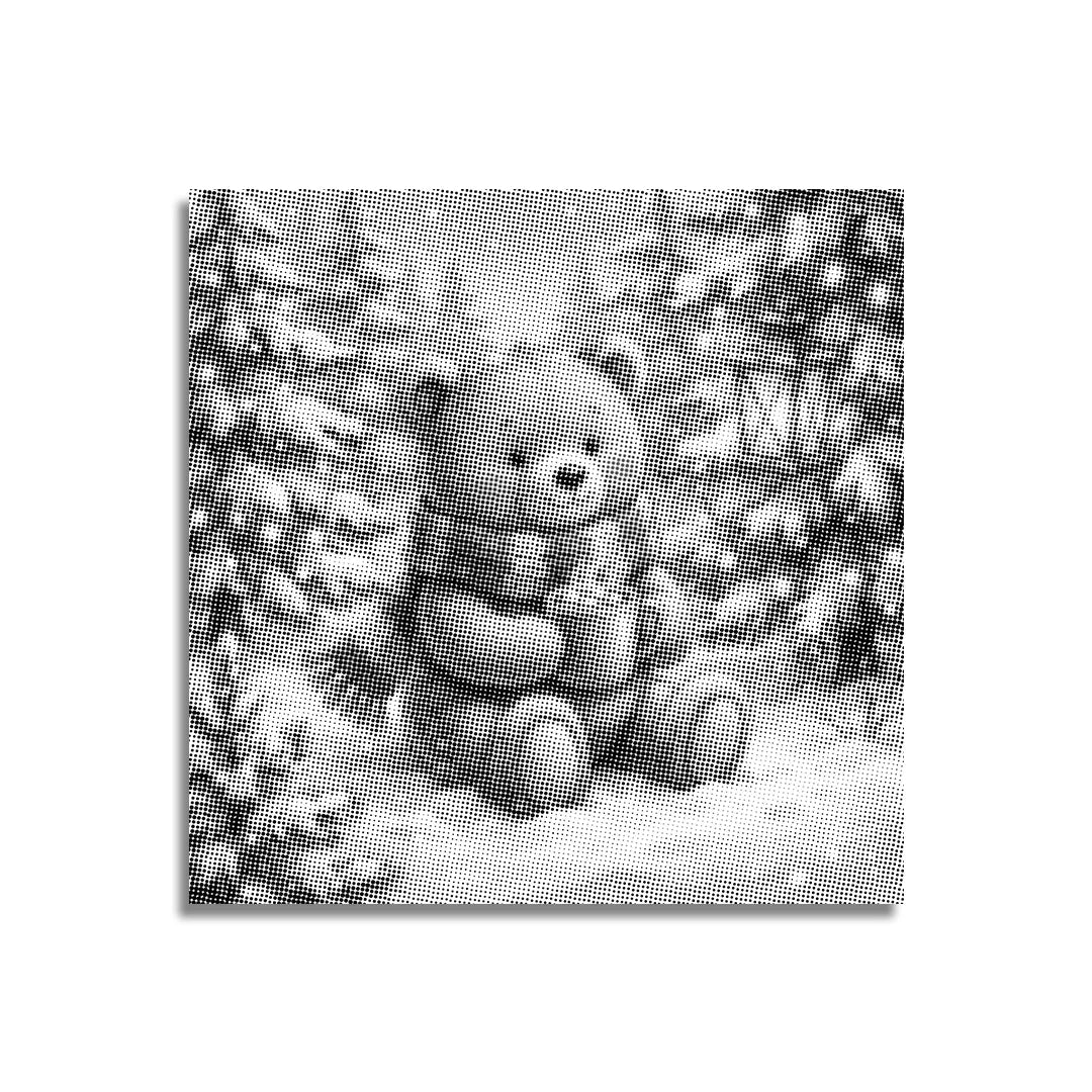 Vinter Björn Prick Målning