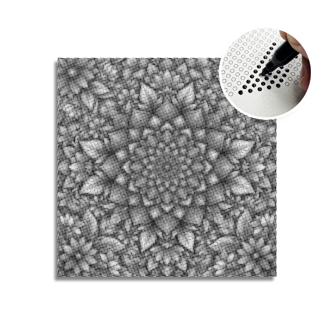 Mandala 8-punktsmålning