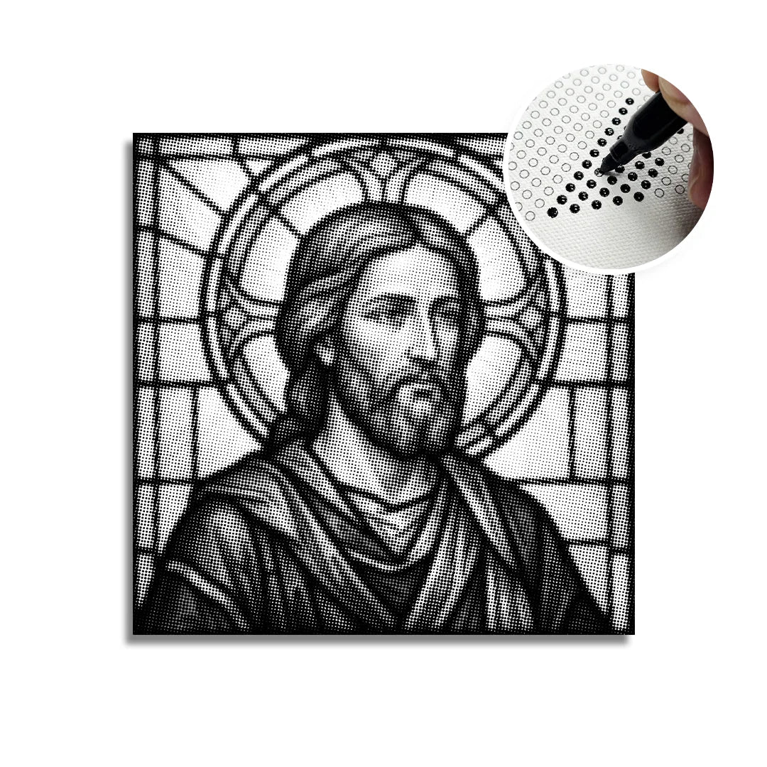 Jesus Dot målning