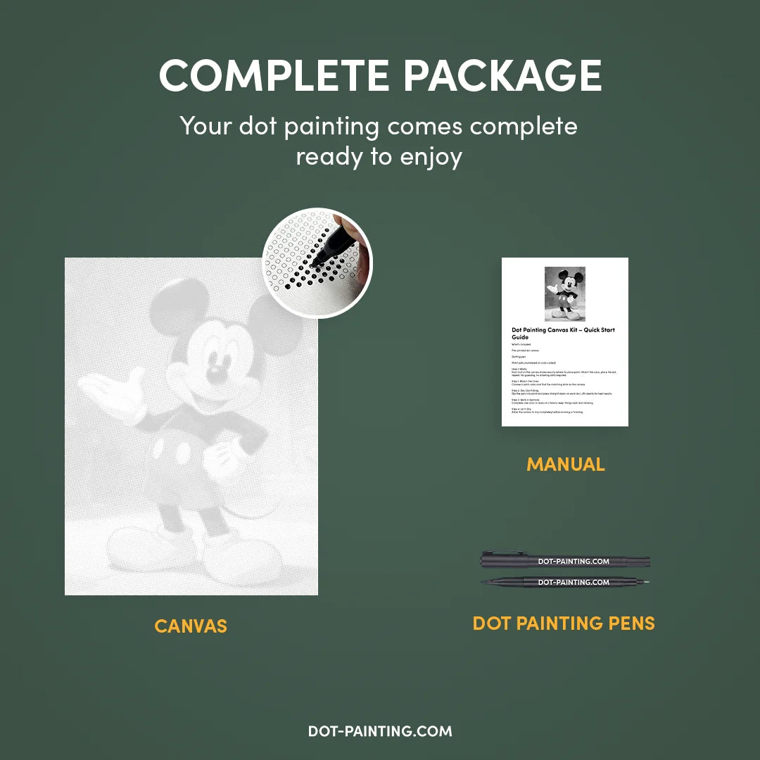 Musse Pigg Prickmålning