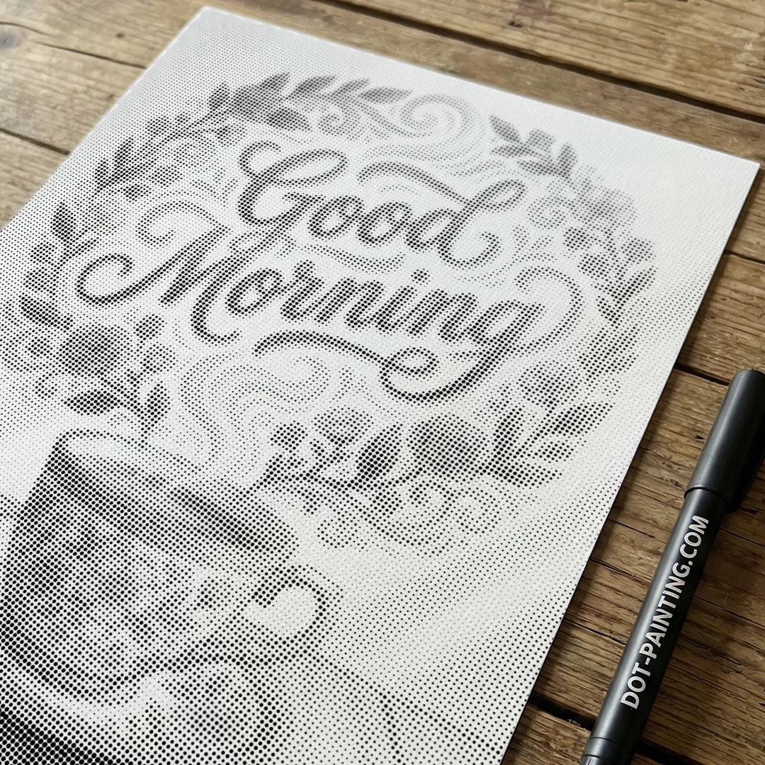 Godmorgon kaffepricksmålning