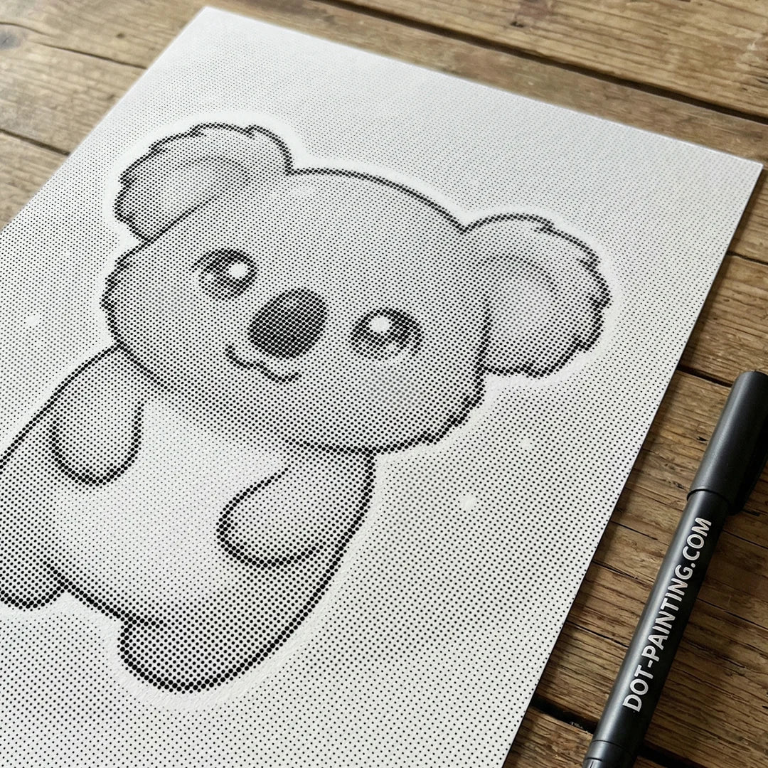 Koala Dot Målning