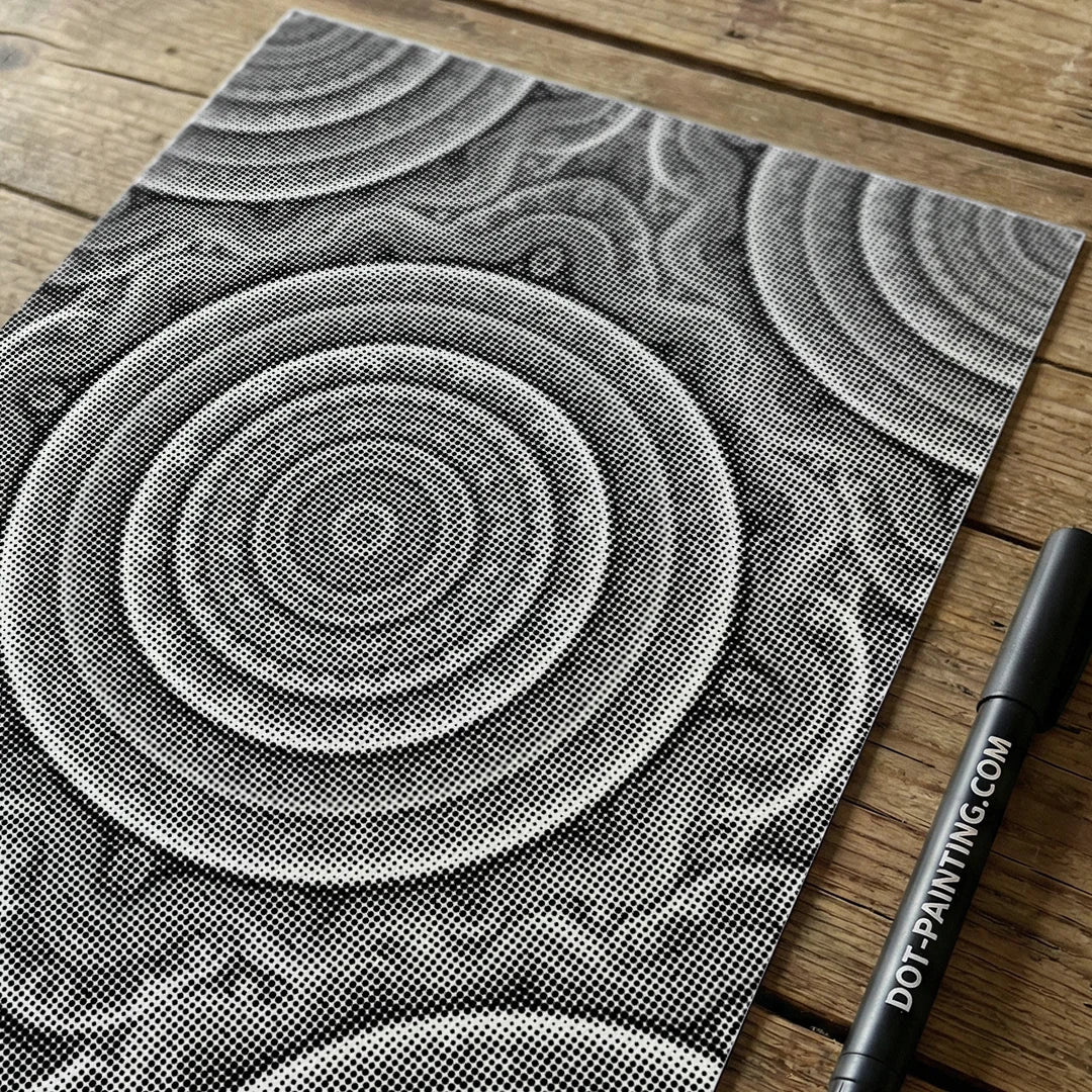 Punktmönster 2 prickmalning