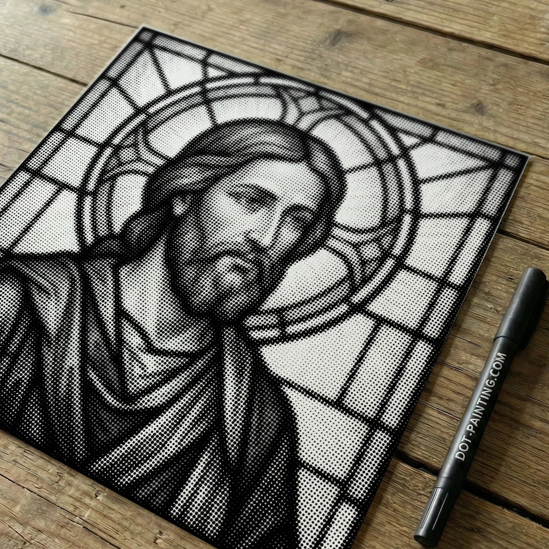 Jesus Dot målning