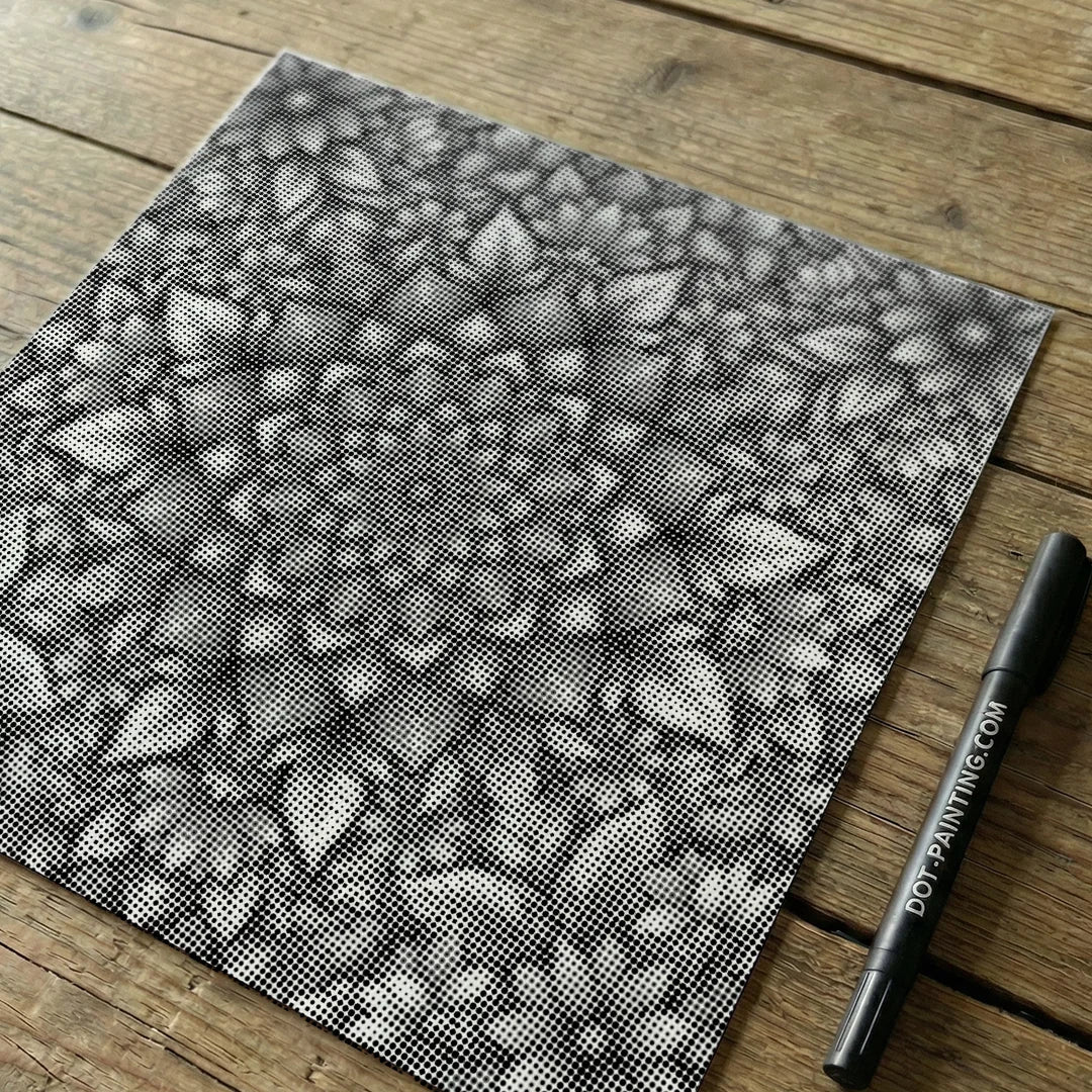 Mandala 8-punktsmålning