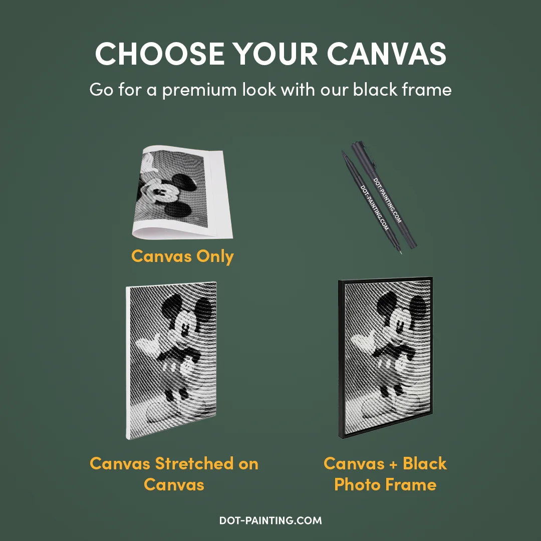 Musse Pigg Prickmålning