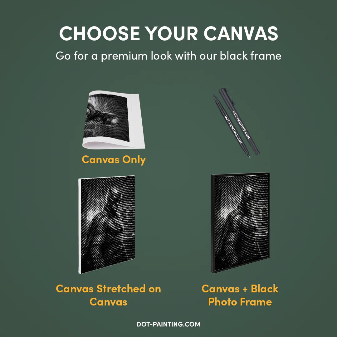 Dark Knight Prickmålning