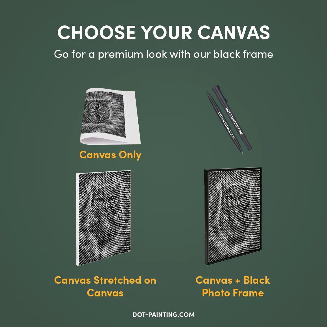 Owl Mandala 2 Dot Målning