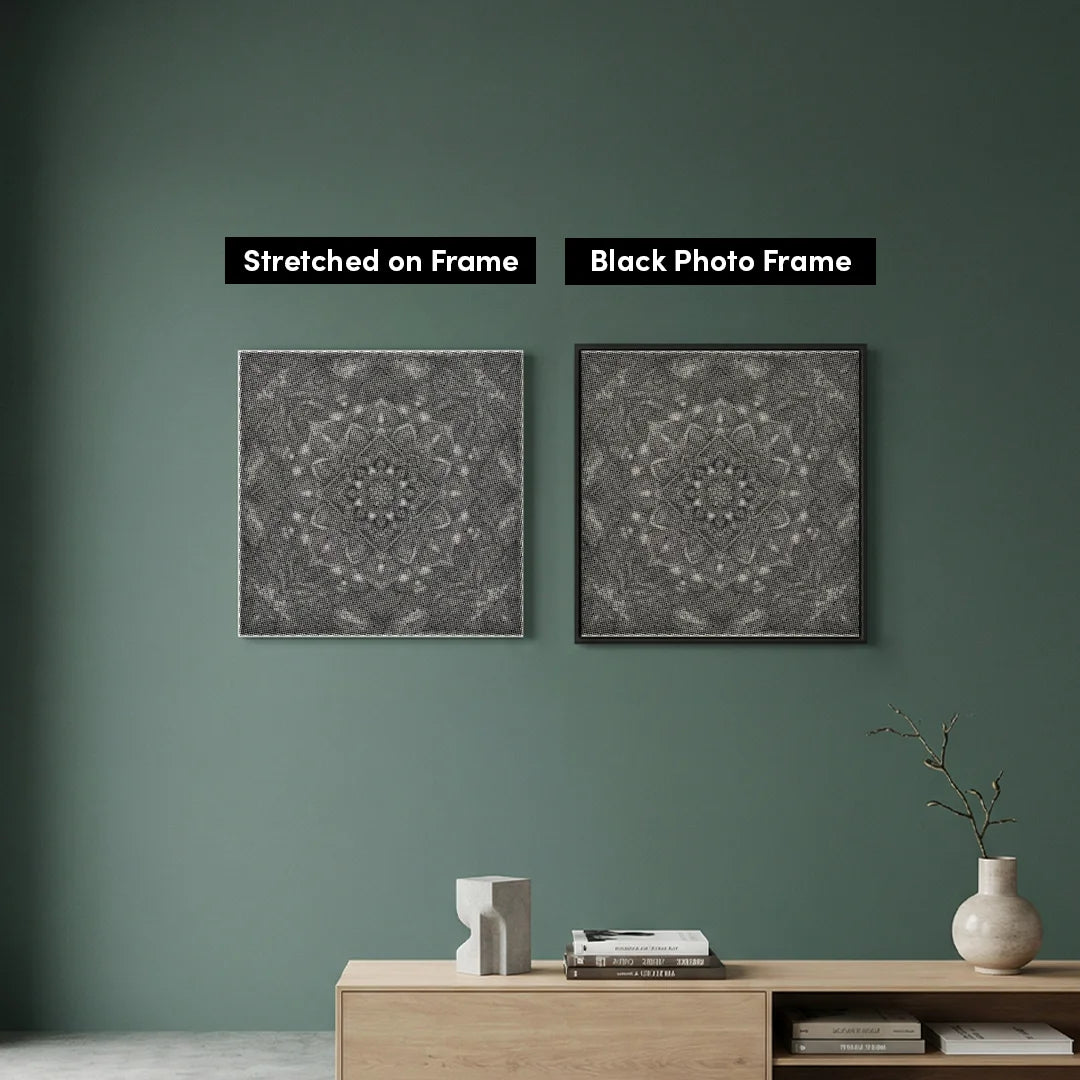 Mandala kakel prickmålning